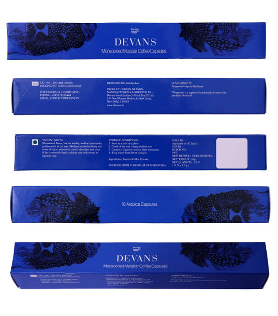 Monsooned Malabar in Coffee Capsules